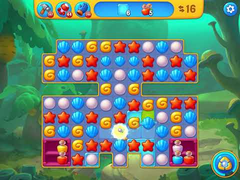 Fishdom level 6408 no boosters フィッシュダム ノーマル [Friend's]