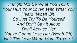 Stan Bush - Don&#39;t Accuse Her Lyrics