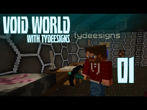 Void World Modded Minecraft HQM Modpack - EP01 - Welcome!
