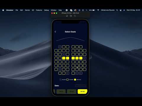 Swift UI - Movie Tickets Booking App - Full course