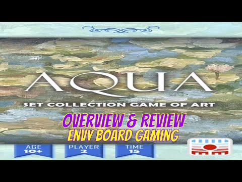 Aqua Set Collection Game of Art Review