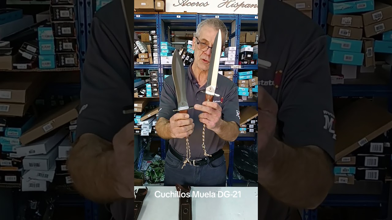 Acabamento da faca Muela DG-21R