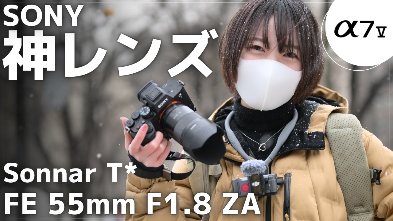 【作例】Sony α7V × Sonnar T* FE 55mm F1.8 ZA｜雪の札幌スナップ。銘玉ツァイスの色と描写を再確認。