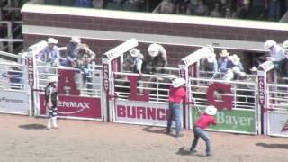 preview picture of video 'Pt 5 09 Calgary Stampede Rodeo. The Bull Riding Finals! Myk Aussie'
