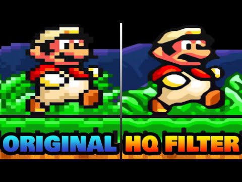[All Bosses 4K] Super Mario All-Stars - Super Mario Bros - HQ Filter (No Damage).