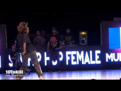 Muffasa Vs Nikki - Hip Hop Female - SemiFinal - SDK Europe 2012