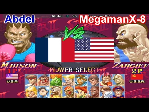 Super Street Fighter II X: Grand Master Challenge - Abdel vs MegamanX-8