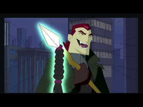 American dragon Jake Long - Vampires beat Jake to coma