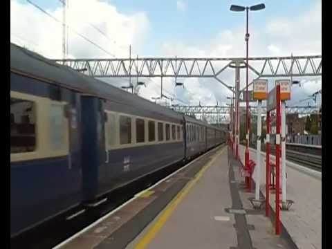 DRS 37259+37602 T+T WITH 47810 on 5Z77 Crewe - Eastleigh T&RSMD ECS boat train @ Stafford 12/5/12