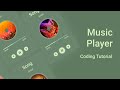 How to create Music player with pure HTML, CSS, JS