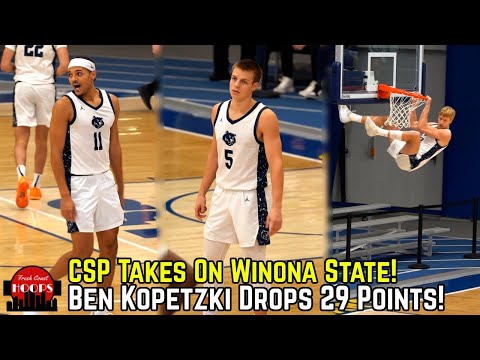 Don't Sleep On D2 Hoops! Concordia St. Paul GOES AT Winona State!