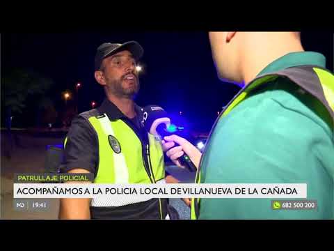 Acompañamos a la Policía Local de Villanueva de la Cañada durante la celebración de sus fiestas