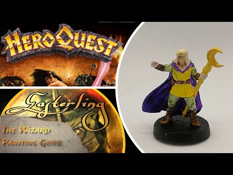 Painting Hero Quest Ep. 12 - How to paint the Wizard (with inks)