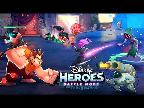 Disney Heroes: Battle Mode - Gameplay Walkthrough Part 5 New Heroes New Skills Unlock(iOS Android)