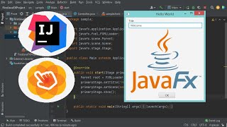 Download the video "Setup IntelliJ IDEA (2021) for JavaFX & SceneBuilder and Create Your First JavaFX Application"