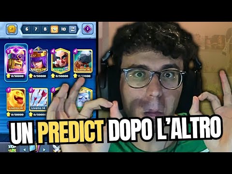 PREVEDO IL FUTURO CON QUESTO MAZZO IN TOP 800! BRIDGE SPAM CON BARBARI EVO! - CLASH ROYALE ITA