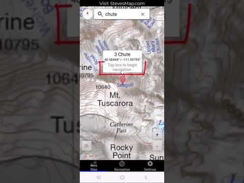 Wasatch Backcountry Skiing Map video thumbnail