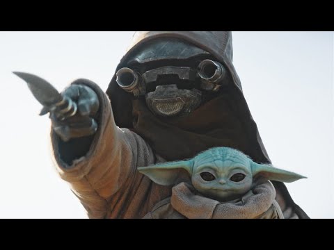 Mando Saves Grogu From Bandits