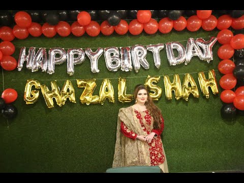 Happy Birthday Ghazal Shah Song || Birthday Song || Ghazal Shah