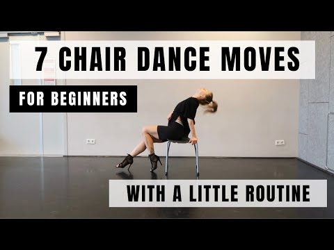 7 Basic Chair Dance Moves with a little routine|| Dance Tutorials For Beginners