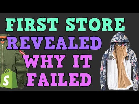 MY FIRST SHOPIFY DROPSHIPPING STORE REVEALED WHY IT FAILED