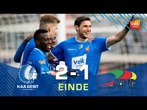 KAA Koninklijke Atletiek Associatie Gent 2-1 KV Ko...