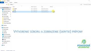 Priečinky a súbory vo Windowse - vytváranie, kopírovanie, presúvanie, zipovanie...