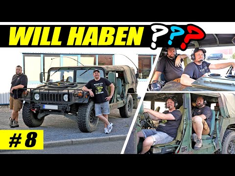 Geil!!! Wir fahren einen Hummer H1 oder auch HMMWV | OK-Chiptuning