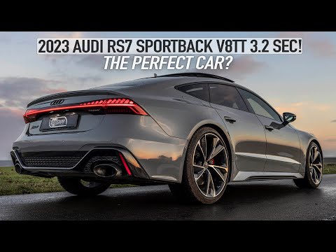 THE PERFECT CAR? 2023 AUDI RS7 V8TT 3.2 SEC! - BEAUTY SHOTS, ACCELERATIONS, SOUND CHECKS & much more