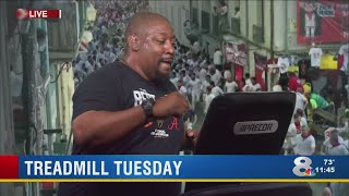 News Channel 8 takes on YMCA Treadmill Tuesday challenge