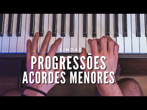 Criando lindas progressões com acordes menores