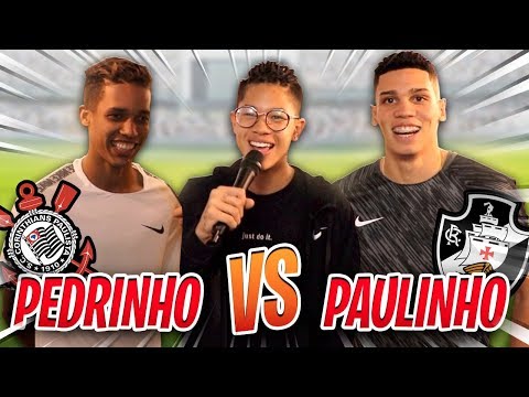 JÁ ou JAMAIS? (FICOU BRAVO EM FICAR NO BANCO?) - PEDRINHO vs PAULINHO
