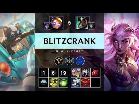 Blitzcrank Support vs Karma - EUW Challenger Patch 25.17