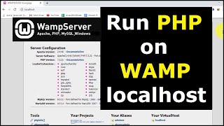 How to Run PHP Program using WAMP Server