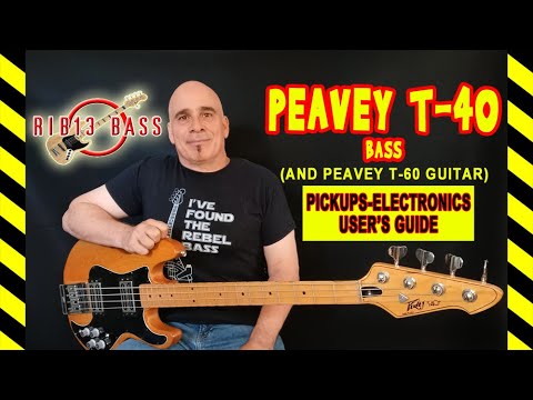 Rib13 Bass - Peavey T-40 Bass (T-60 Guitar) Pickups/Electronics User's Guide