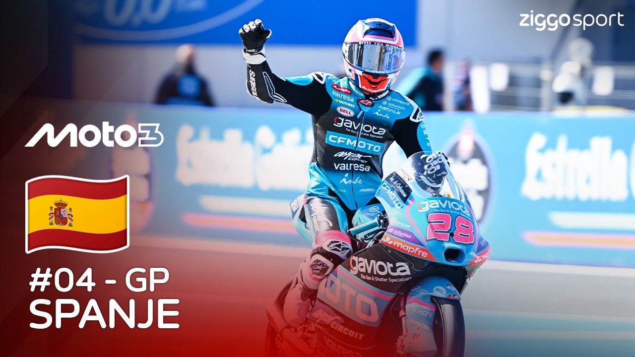 QUILES RIJDT EEN FENOMENALE RACE IN ZIJN THUISLAND!! 🔥🇪🇸 | Samenvatting GP van Spanje | Moto3