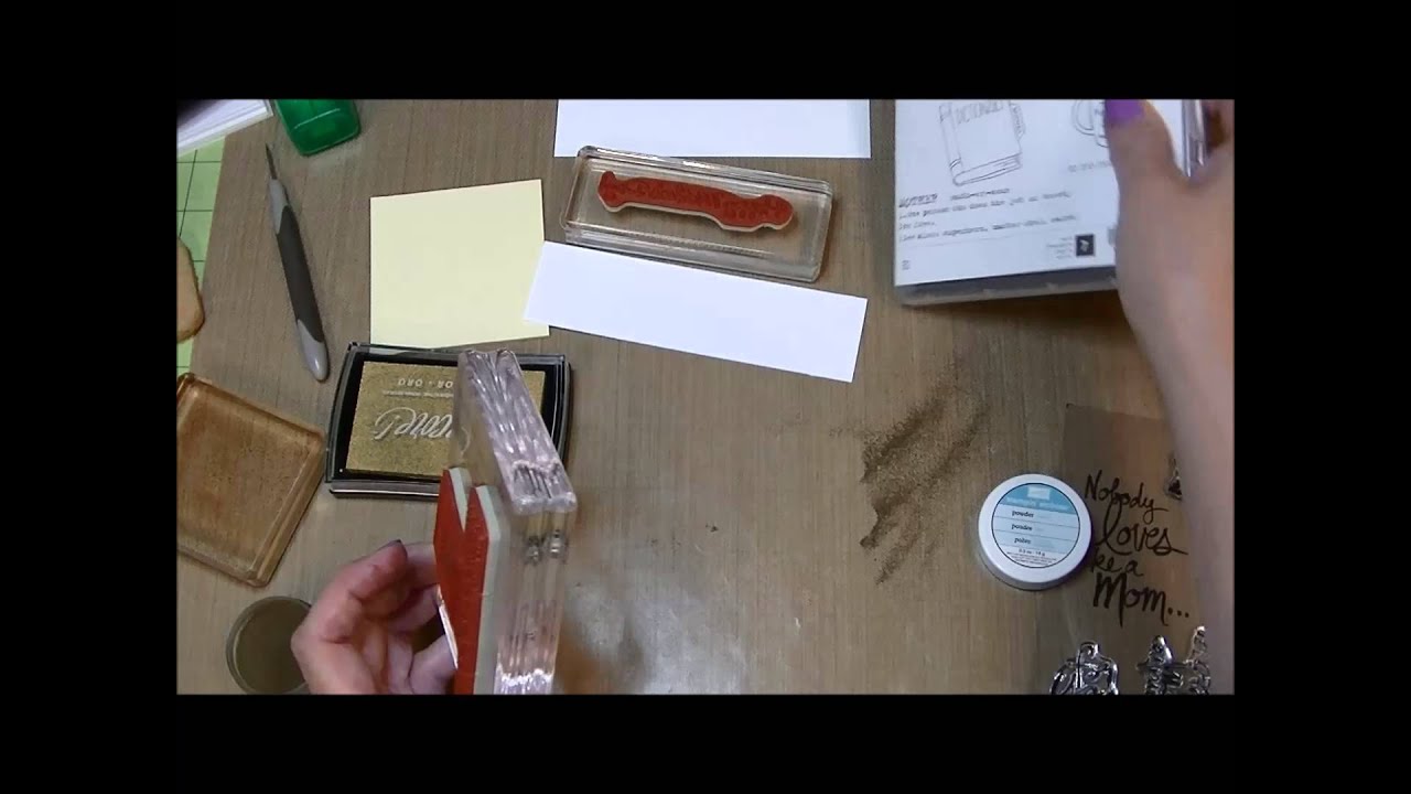 Two Minute Quick Tip:  Two Quick Stamping Hacks