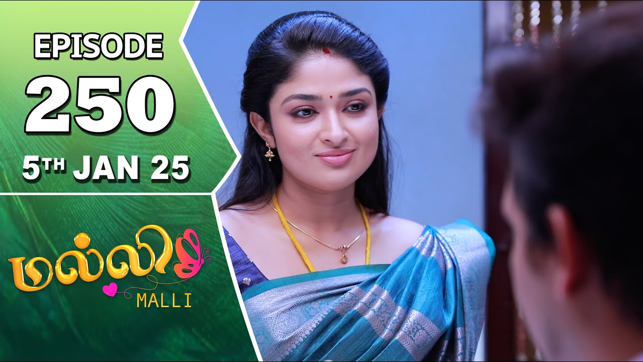 Malli Serial | Episode 250 | 5th Jan 2024 | Nikitha | Vijay | Saregama TV Shows Tamil