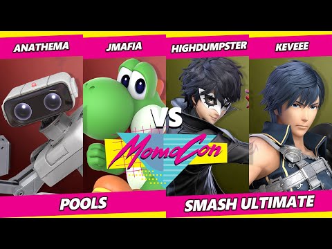 MomoCon 2022 - Jmafia & Anathema Vs. Highdumpster & Keveee - SSBU Ultimate Tournament