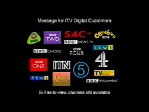 BBC Announcement regarding collapse of ITV Digital - 2023