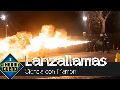 Pablo Alborán y Pablo Motos ponen a prueba la destreza de un dron con un lanzallamas - El Hormiguero