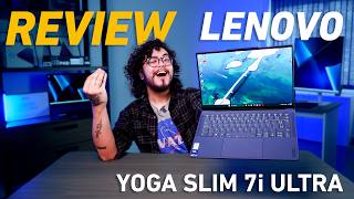 REVIEW Lenovo Yoga Slim 7i Ultra FIFA Edition ⚽ notebook PREMIUM tela OLED 💻🎨 16 horas de bateria!