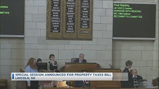 Special Session Announced For Property Taxes Bill