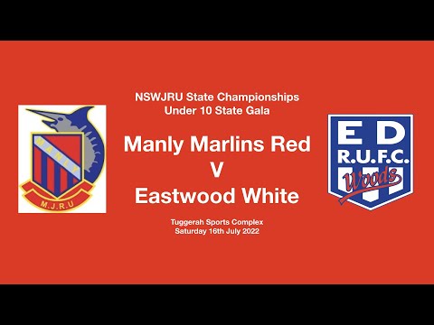 U10 Manly Marlins Red v Eastwood White
