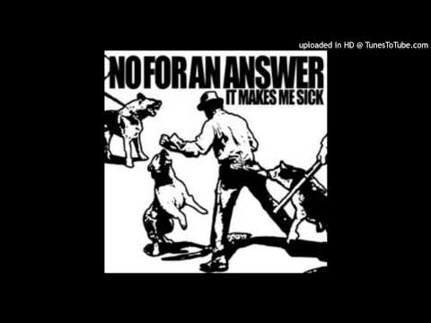 No For An Answer -  Man Against Man