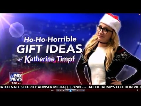 12-17-16 Kat Timpf on The Greg Gutfeld Show - Kat's Ho-Ho-Horrible Gift Ideas