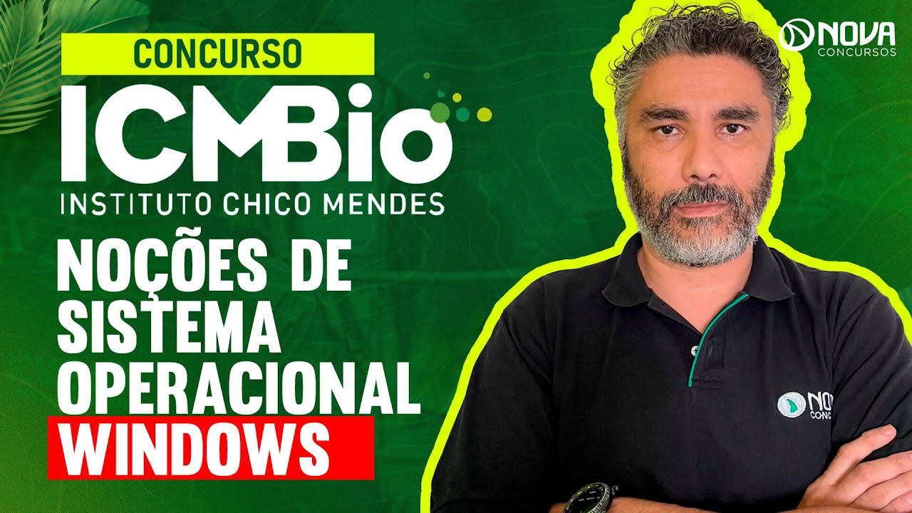 CONCURSO ICMBIO 2025: NOÇÕES DE SISTEMA OPERACIONAL WINDOWS