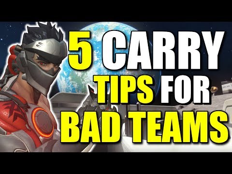 5 ways to CARRY COMPETITIVE GAMES With Troll Teammates / Feeders / Uncooperative Players / Bad Teams