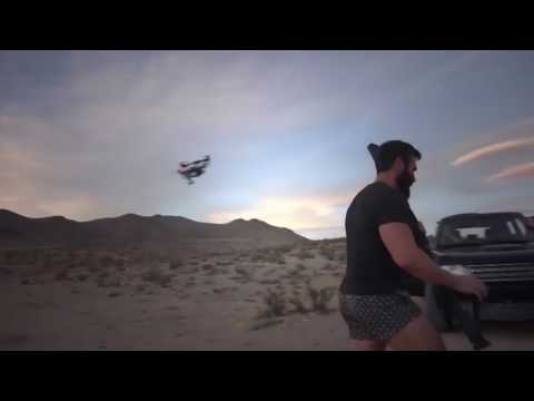 Tiro ao prato não, tiro ao Drone!
