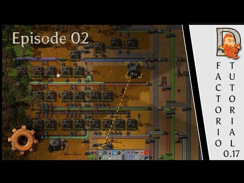 Factorio 1.0 Tutorial Walkthrough #2 - Running Around